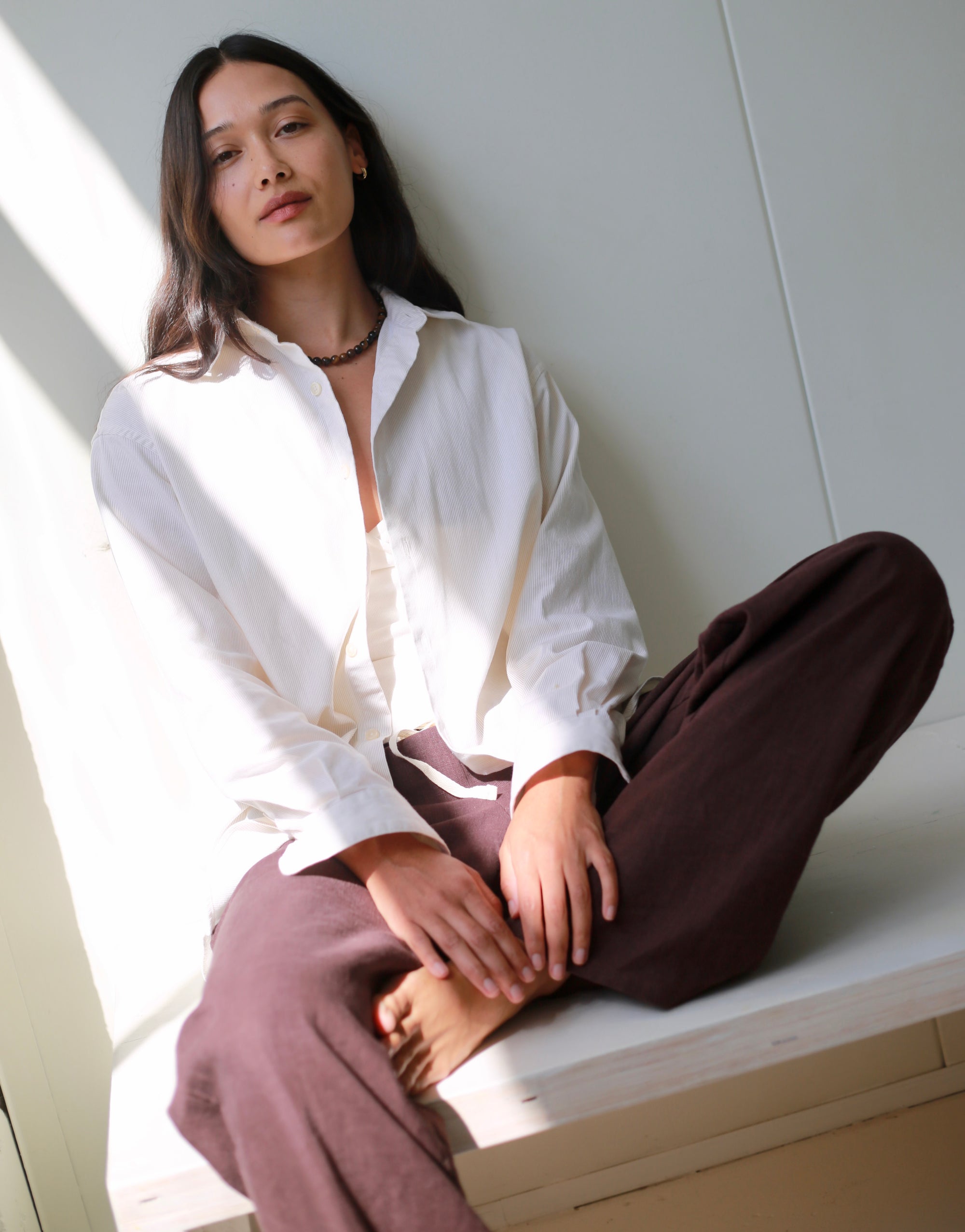 Deia Trouser in Chocolate (Limited Edition)